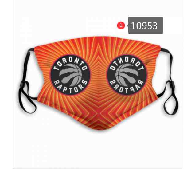 NBA Basketball Toronto Raptors  Waterproof Breathable Adjustable Kid Adults Face Masks 10953