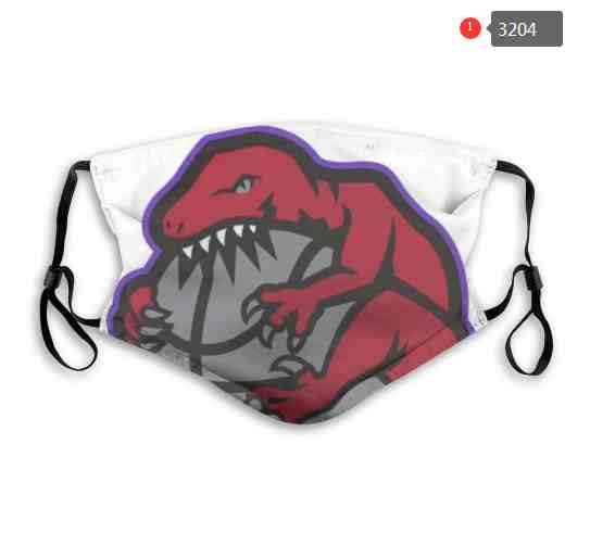 NBA Basketball Toronto Raptors  Waterproof Breathable Adjustable Kid Adults Face Masks 3204