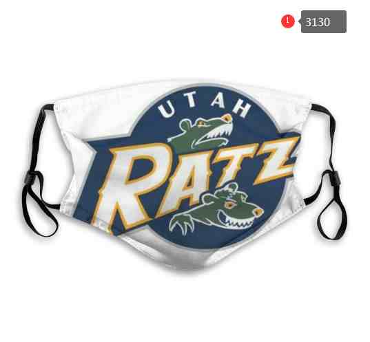 NBA Basketball Utah Jazz  Waterproof Breathable Adjustable Kid Adults Face Masks 3130