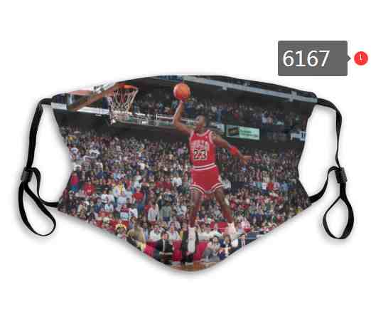 NBA Basketball Chicago Bulls Waterproof Breathable Adjustable Kid Adults Face Masks 6167