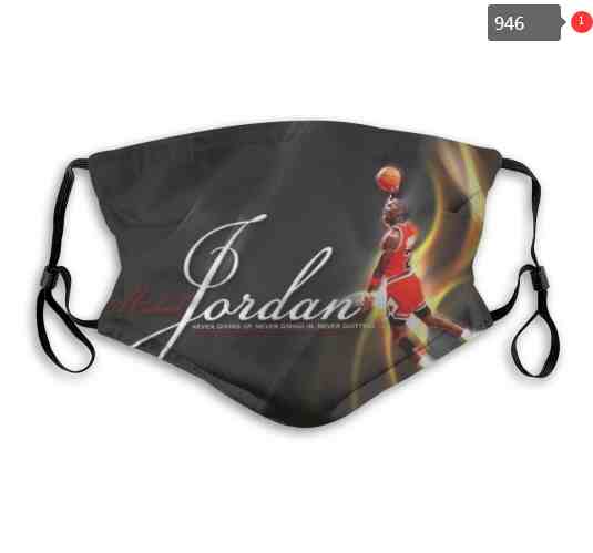 Michael Jordan NBA Basketball Chicago Bulls Waterproof Breathable Adjustable Kid Adults Face Masks 946