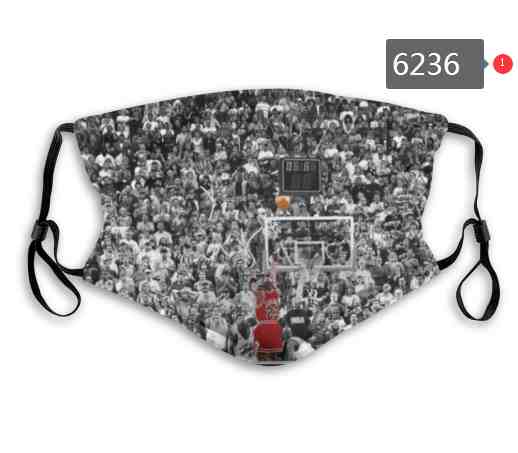 NBA Basketball Chicago Bulls Waterproof Breathable Adjustable Kid Adults Face Masks 6236