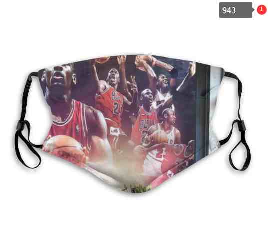NBA Basketball Chicago Bulls Waterproof Breathable Adjustable Kid Adults Face Masks  943