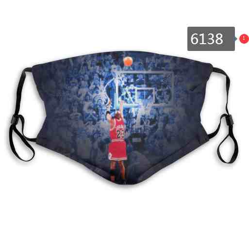 Michael Jordan NBA Basketball Chicago Bulls Waterproof Breathable Adjustable Kid Adults Face Masks 6138