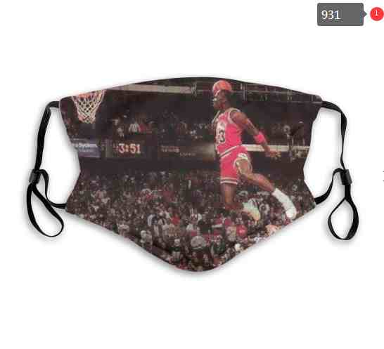 Michael Jordan NBA Basketball Chicago Bulls Waterproof Breathable Adjustable Kid Adults Face Masks  931