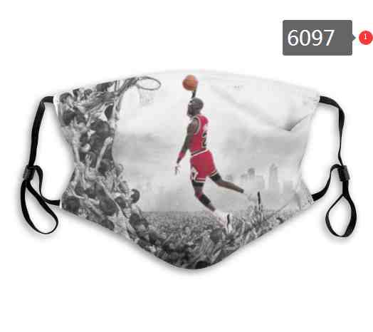 Michael Jordan NBA Basketball Chicago Bulls Waterproof Breathable Adjustable Kid Adults Face Masks 6097
