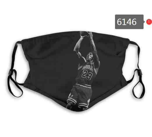 Michael Jordan NBA Basketball Chicago Bulls Waterproof Breathable Adjustable Kid Adults Face Masks 6146