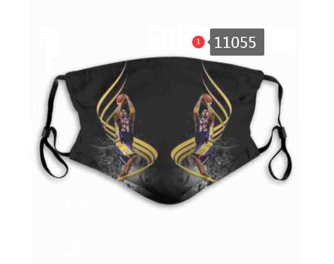 NBA Basketball Los Angeles Lakers  Waterproof Breathable Adjustable Kid Adults Face Masks 11055