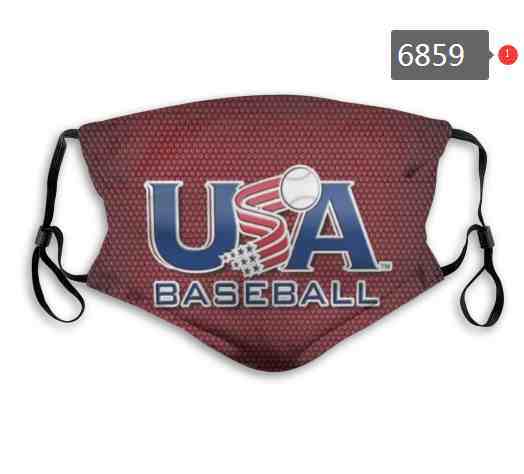 usa baseball arizona 2020 MLB Baseball Teams Waterproof Breathable Adjustable Kid Adults Face Masks 6859