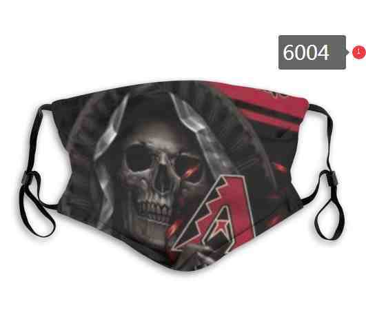 Arizona DiamondbacksMLB Baseball Teams Waterproof Breathable Adjustable Kid Adults Face Masks 6004
