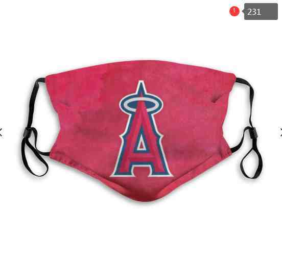 Los Angeles Angels MLB Baseball Teams Waterproof Breathable Adjustable Kid Adults Face Masks 231