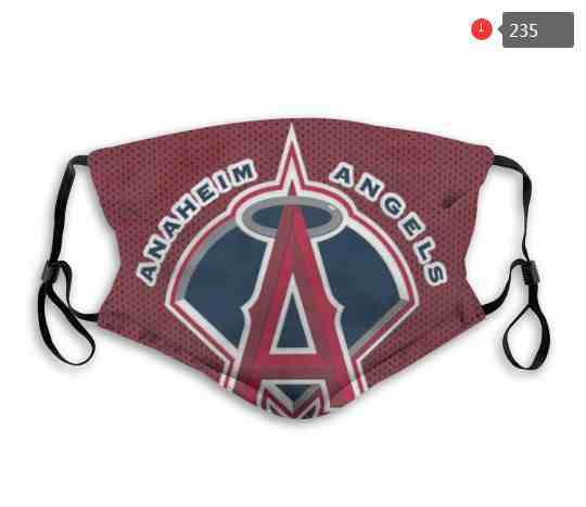 Los Angeles Angels MLB Baseball Teams Waterproof Breathable Adjustable Kid Adults Face Masks 235