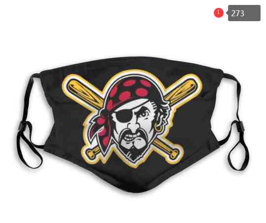 Pittsburgh Pirates MLB Baseball Teams Waterproof Breathable Adjustable Kid Adults Face Masks273