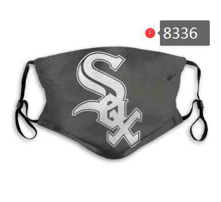Chicago White SoxMLB Baseball Teams Waterproof Breathable Adjustable Kid Adults Face Masks 8336