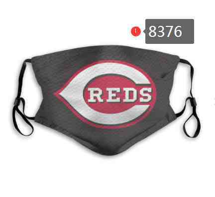 Cincinnati Reds MLB Baseball Teams Waterproof Breathable Adjustable Kid Adults Face Masks 8376