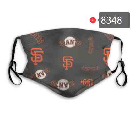 San Francisco Giants MLB Baseball Teams Waterproof Breathable Adjustable Kid Adults Face Masks8348