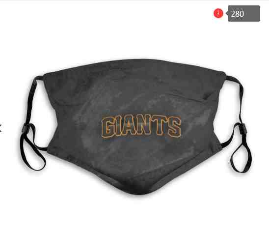 San Francisco Giants MLB Baseball Teams Waterproof Breathable Adjustable Kid Adults Face Masks 280