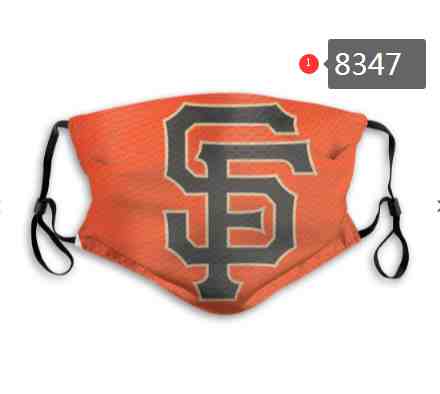 San Francisco Giants MLB Baseball Teams Waterproof Breathable Adjustable Kid Adults Face Masks8347