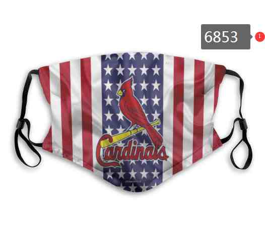 St.Louis Cardinals MLB Baseball Teams Waterproof Breathable Adjustable Kid Adults Face Masks 6853