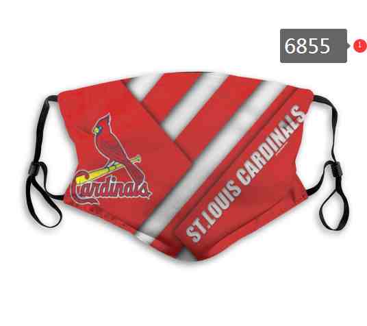 St.Louis Cardinals MLB Baseball Teams Waterproof Breathable Adjustable Kid Adults Face Masks6855