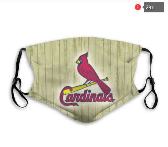 St.Louis Cardinals MLB Baseball Teams Waterproof Breathable Adjustable Kid Adults Face Masks 291