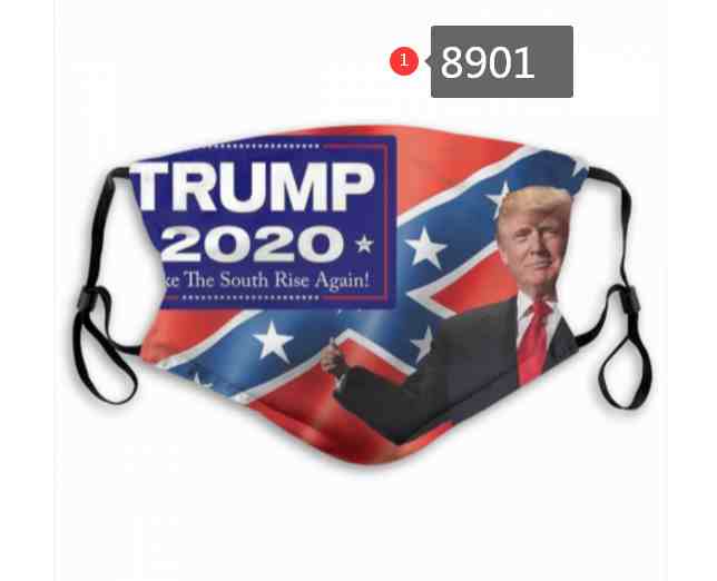 Trump 2020 ELECTION Teams Waterproof Breathable Adjustable Kid Adults Face Mask 8901