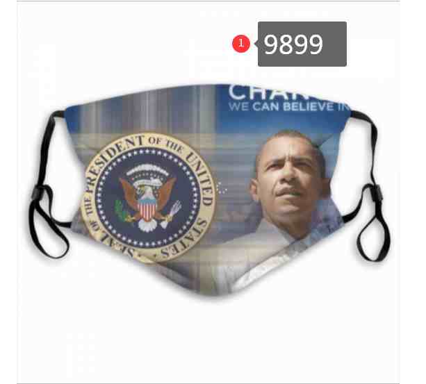 Obama  Waterproof Breathable Adjustable Kid Adults Face Mask 9899