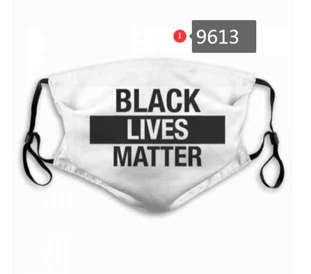 BLACK  LIVES MATTERS Waterproof Breathable Adjustable Kid Adults Face Mask 9613