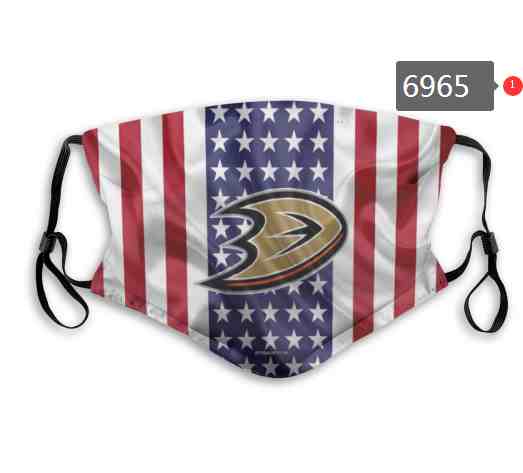 Anaheim Ducks  NHL Hockey Teams Waterproof Breathable Adjustable Kid Adults Face Masks 6965