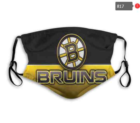 Boston Bruins  NHL Hockey Teams Waterproof Breathable Adjustable Kid Adults Face Masks 817
