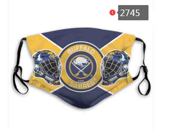Buffalo Sabres  NHL Hockey Teams Waterproof Breathable Adjustable Kid Adults Face Masks  2745