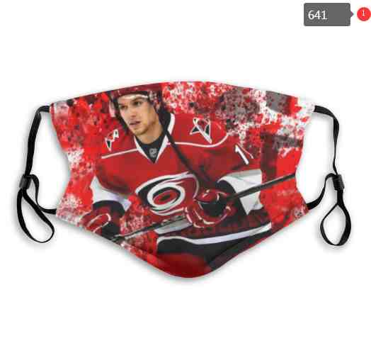 Carolina Hurricanes NHL Hockey Teams Waterproof Breathable Adjustable Kid Adults Face Masks  641