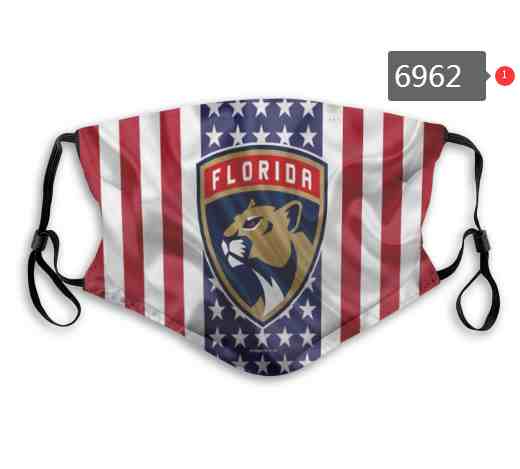 Florida Panthers  NHL Hockey Teams Waterproof Breathable Adjustable Kid Adults Face Masks  6962
