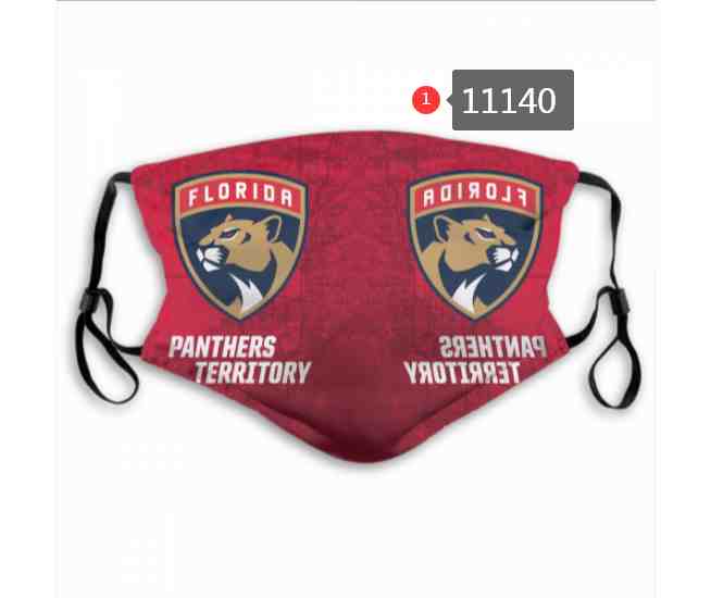 Florida Panthers  NHL Hockey Teams Waterproof Breathable Adjustable Kid Adults Face Masks  11140