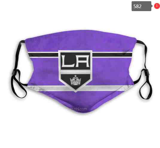 Los Angeles Kings  NHL Hockey Teams Waterproof Breathable Adjustable Kid Adults Face Masks  582