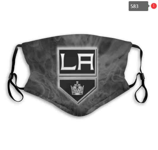 Los Angeles Kings  NHL Hockey Teams Waterproof Breathable Adjustable Kid Adults Face Masks  583