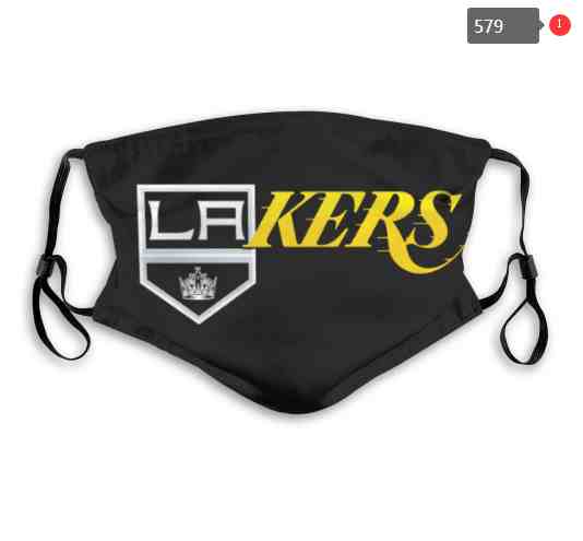 Los Angeles Kings  NHL Hockey Teams Waterproof Breathable Adjustable Kid Adults Face Masks  579