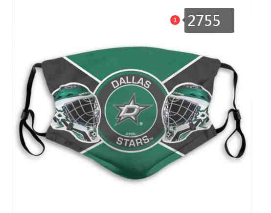 Dallas Stars  NHL Hockey Teams Waterproof Breathable Adjustable Kid Adults Face Masks  2755