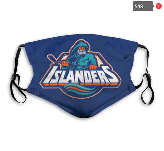 New York Islanders NHL Hockey Teams Waterproof Breathable Adjustable Kid Adults Face Masks  548