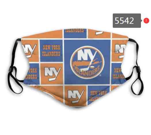 New York Islanders NHL Hockey Teams Waterproof Breathable Adjustable Kid Adults Face Masks  5542