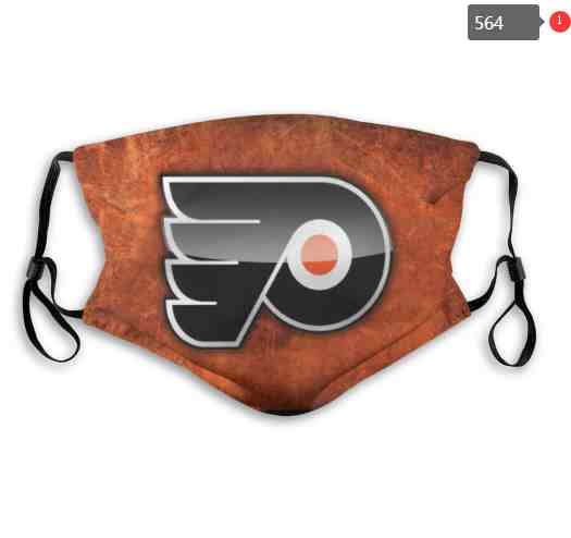 Philadelphia Flyers NHL Hockey Teams Waterproof Breathable Adjustable Kid Adults Face Masks  564