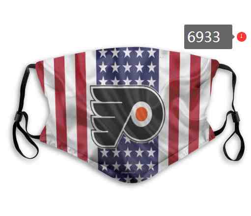 Philadelphia Flyers NHL Hockey Teams Waterproof Breathable Adjustable Kid Adults Face Masks  6933
