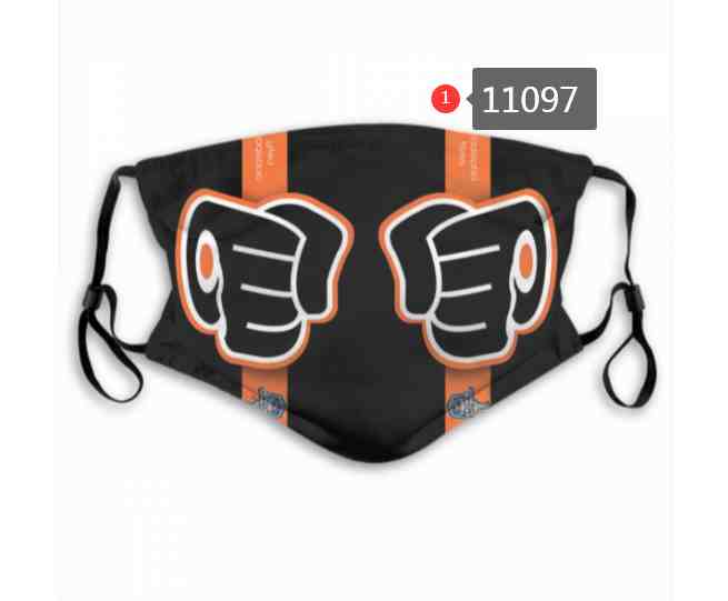 Philadelphia Flyers NHL Hockey Teams Waterproof Breathable Adjustable Kid Adults Face Masks  11097