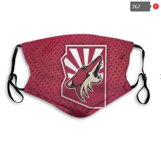 Phoenix Coyotes NHL Hockey Teams Waterproof Breathable Adjustable Kid Adults Face Masks  767