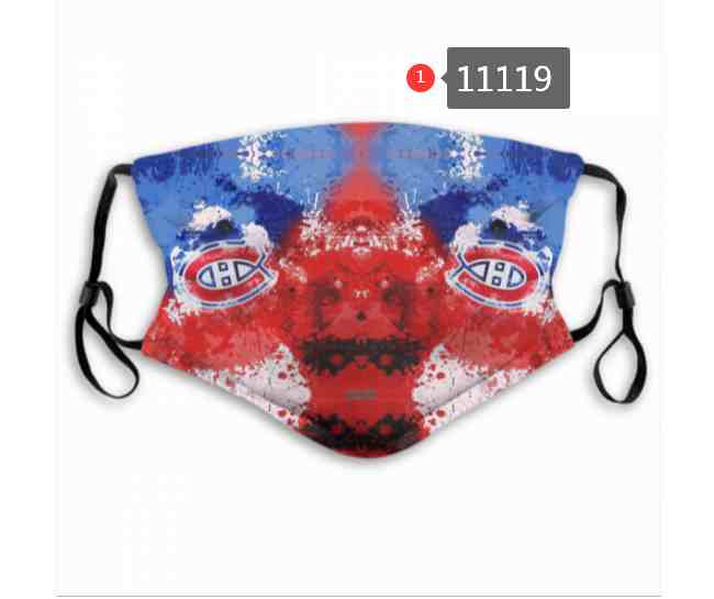 Team Canada  NHL Hockey Teams Waterproof Breathable Adjustable Kid Adults Face Masks  11119