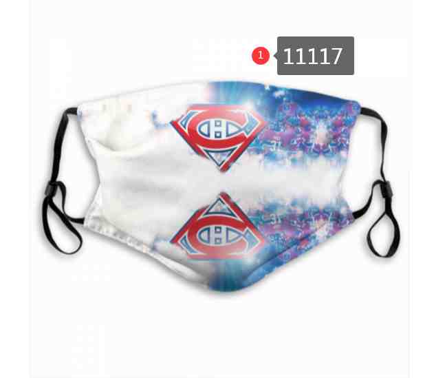 Team Canada  NHL Hockey Teams Waterproof Breathable Adjustable Kid Adults Face Masks  11117