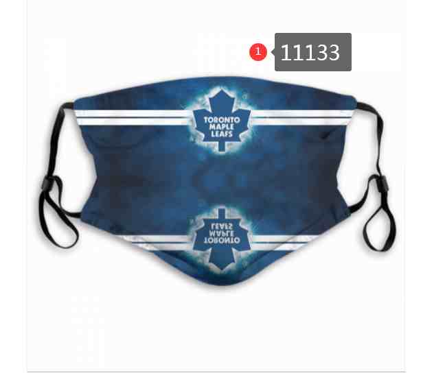 Toronto Maple Leafs  NHL Hockey Teams Waterproof Breathable Adjustable Kid Adults Face Masks  11133