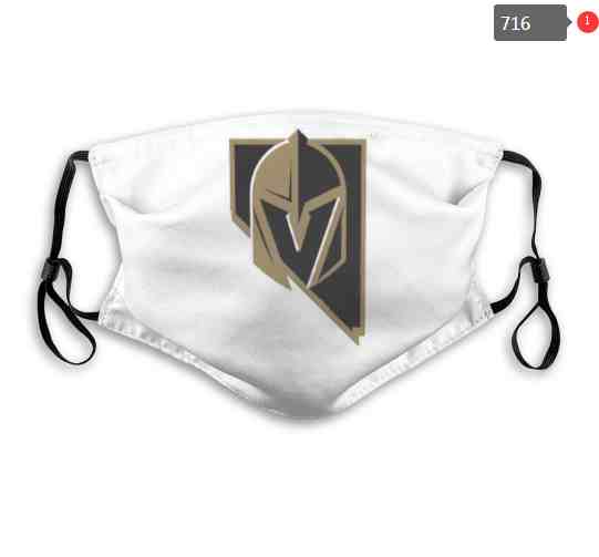 Vegas Golden Knights NHL Hockey Teams Waterproof Breathable Adjustable Kid Adults Face Masks  716