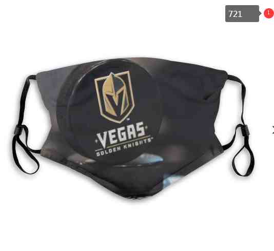 Vegas Golden Knights NHL Hockey Teams Waterproof Breathable Adjustable Kid Adults Face Masks  721