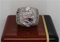 2003 NFL Super Bowl XXXVIII New England Patriots Championship Ring